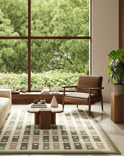 Scandinavian modernist kilim - scandinavian,